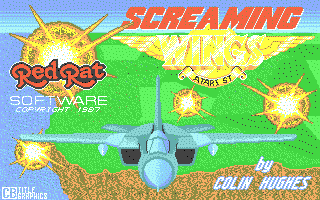 Screaming WIngs screenshot 2 for Atari ST